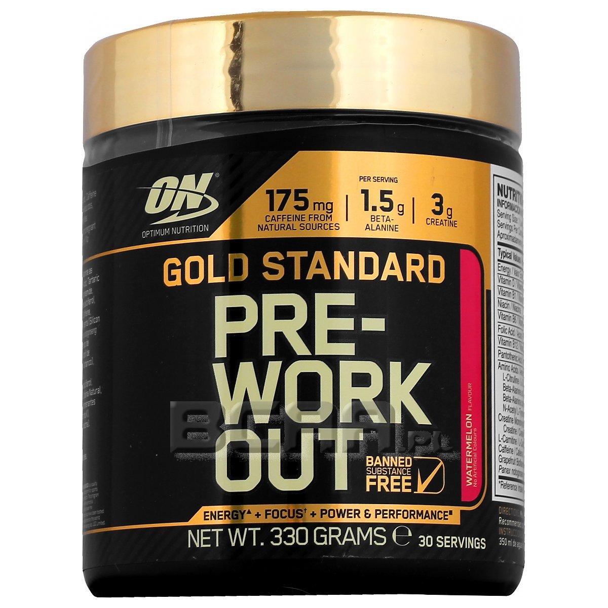 Gold Standard Pre-Workout Optimum Nutrition 330g • Sklep BCAA.pl