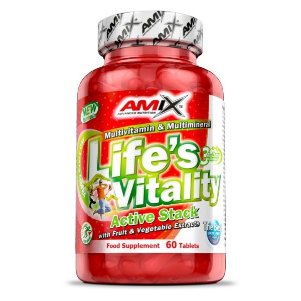 Life's Vitality Active Stack 60tab.