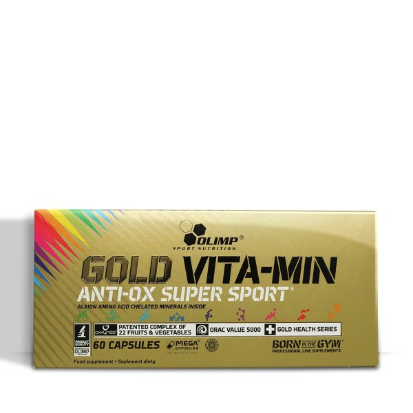 Gold Vita-Min Anti-Ox Super Sport 60kaps.