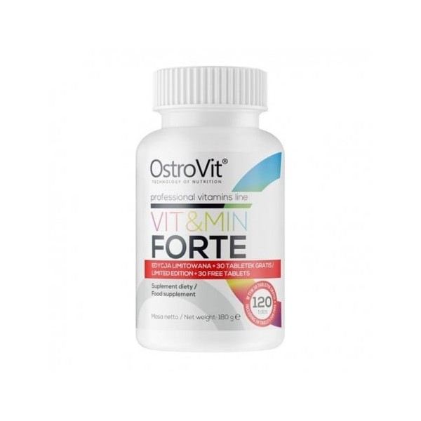 100% VIT&MIN Forte 120tab.