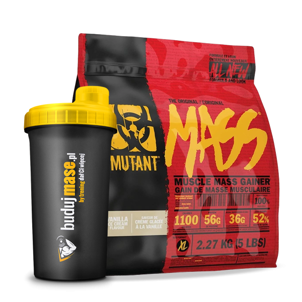 Mutant Mass 2270g + shaker budujmase.pl