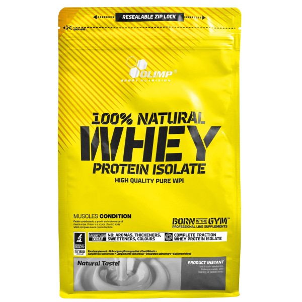 100% Natural Whey Protein Isolate 600g