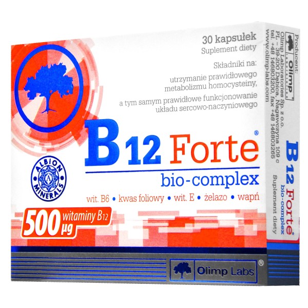 B12 Forte Bio-Complex 30kaps.