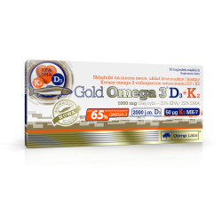 Gold Omega 3 D3 + K2 30kaps.