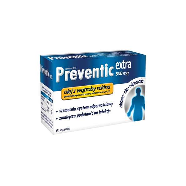 Preventic Extra 500mg 60kaps.