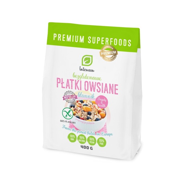 Bezglutenowe Płatki Owsiane 400g