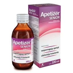 Apetizer Senior Syrop malina-porzeczka 100ml