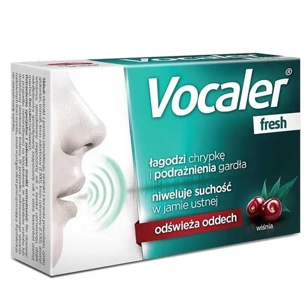 Vocaler Fresh Pastylki do ssania 12szt.