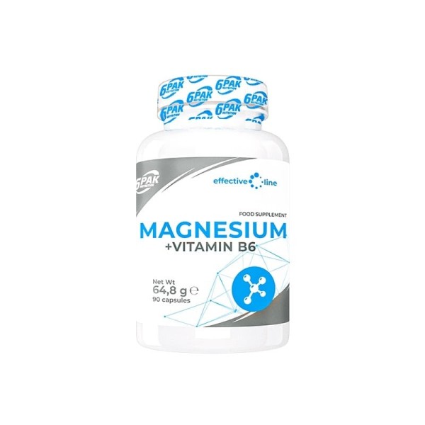 Magnesium + Vitamin B6 90kaps.