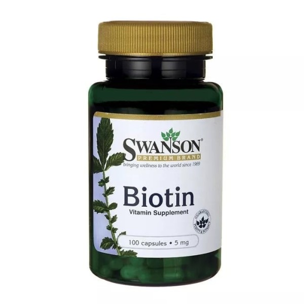 Biotin 5mg 100kaps.