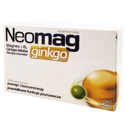 Neomag Ginkgo 50tab.