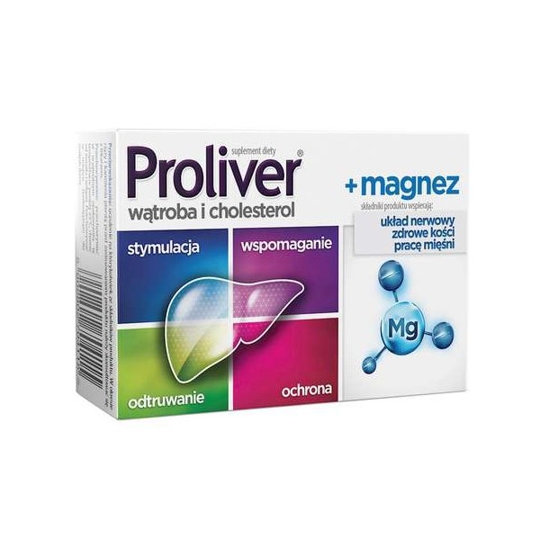 Proliver + Magnez 30tab.