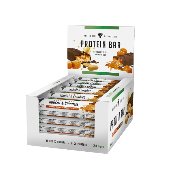 Protein Bar 24x46g Nougat & Caramel