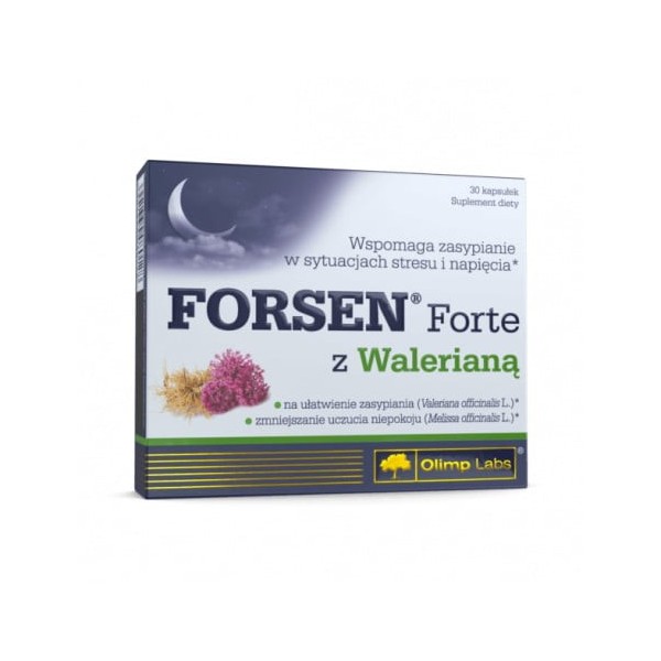 Forsen Forte z Walerianą 30kaps.