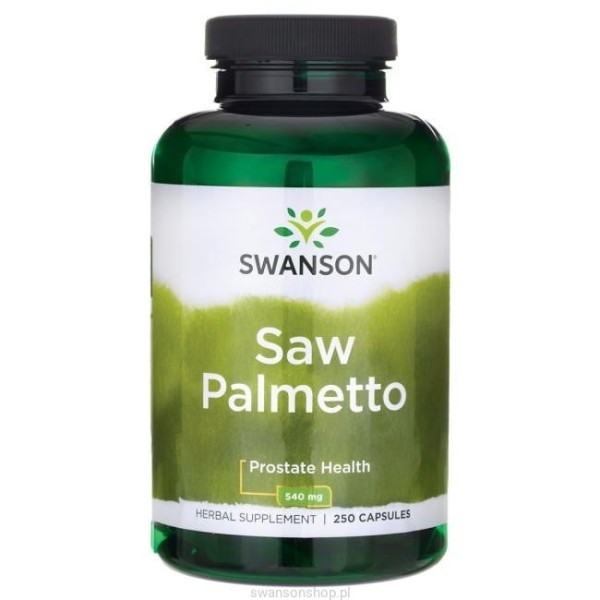 Saw Palmetto 540mg 250kaps.