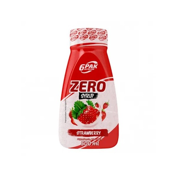 Syrup ZERO 500ml Strawberry