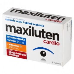 Maxiluten Cardio 30tab. Wyprzedaż!