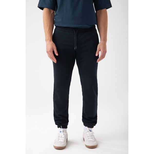 Granatowe spodnie dresowe męskie TW BASIC PANTS 181 M NAVY