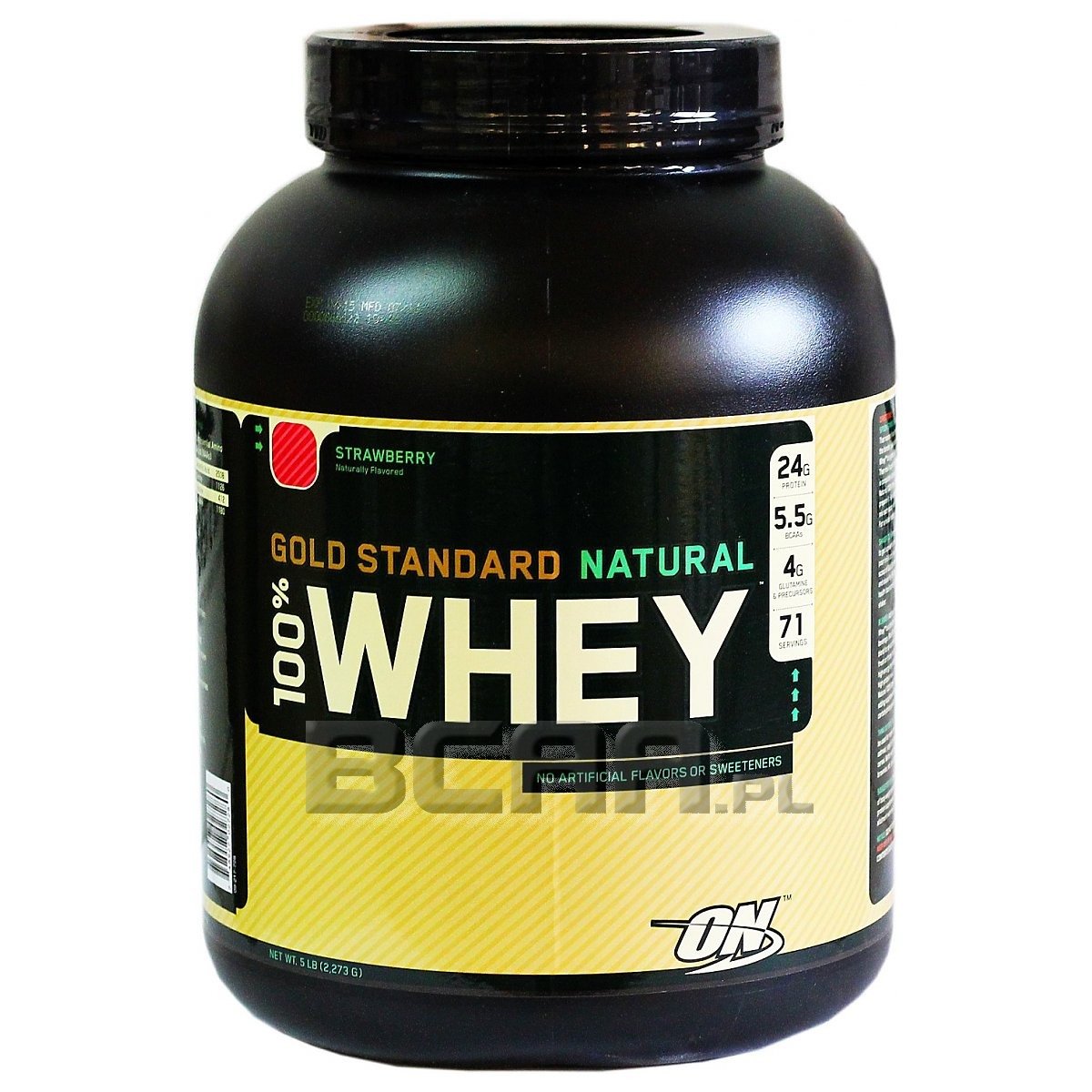 100 Natural Whey Gold Standard Optimum Nutrition 2270g • Sklep Bcaapl 9900