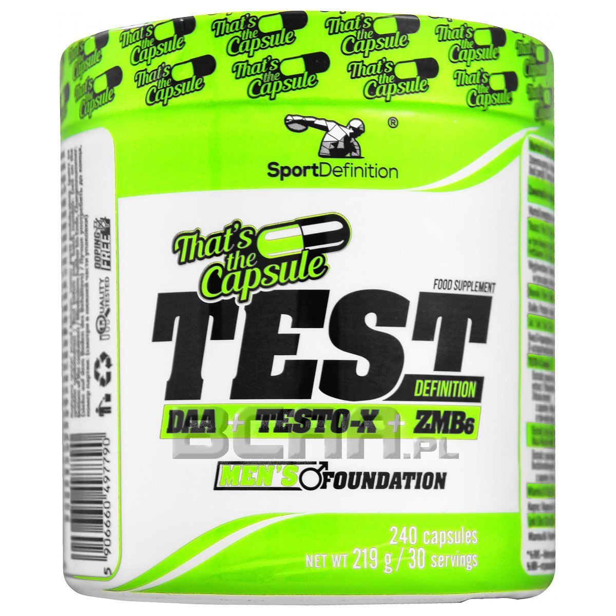 Test Definition Sport Definition 240kaps Sklep BCAA pl