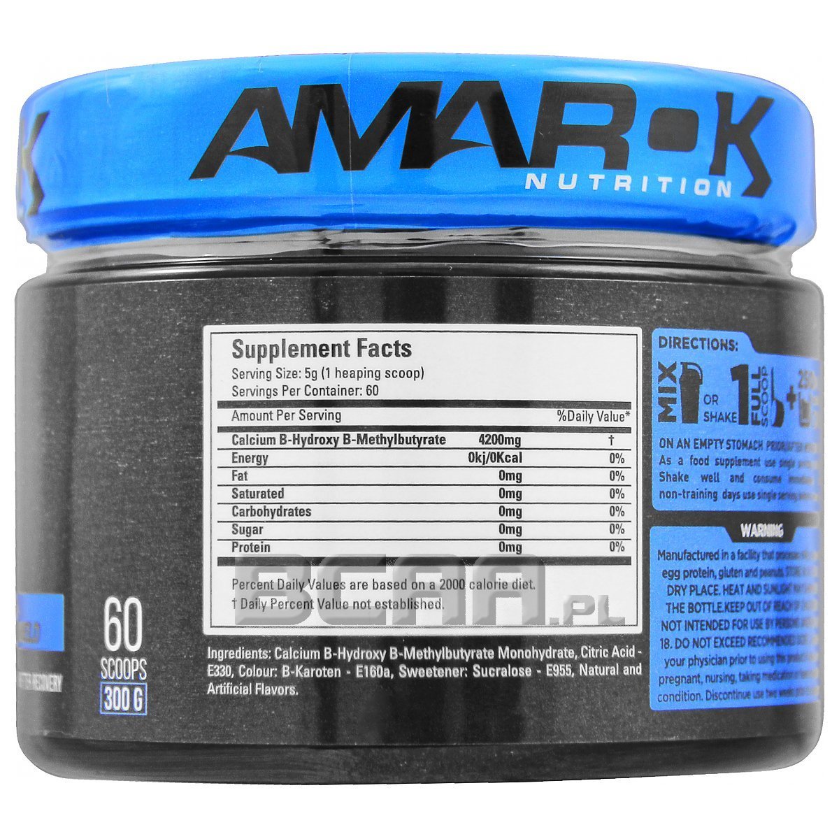 Basic HMB Amarok Nutrition 300g • Sklep BCAA.pl