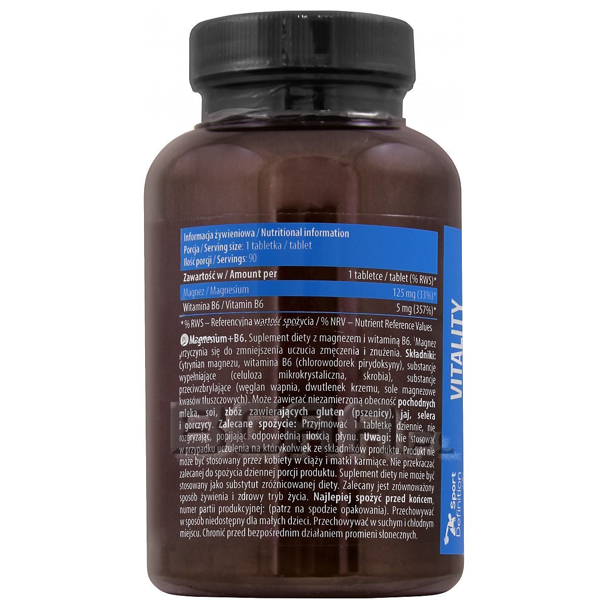 Magnesium B6 Essence Nutrition 90tab • Sklep Bcaa Pl