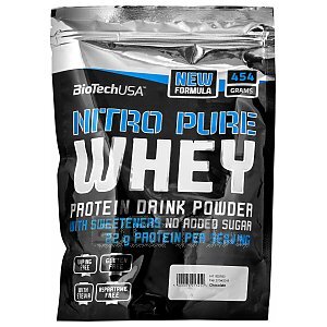 BioTech USA Nitro Pure Whey strawberry 454g  1/1