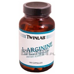 Twinlab L-Arginine 100kaps. 1/1