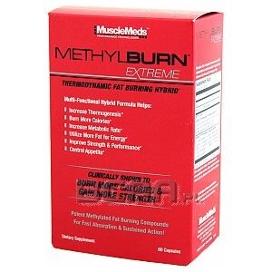 Muscle Meds Methyl Burn Extreme 60kaps. 1/1