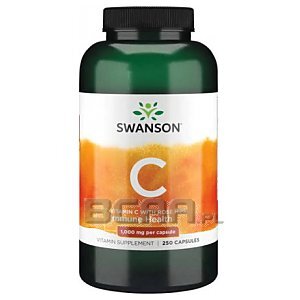 Swanson Vitamin C with Rose Hips 1000mg 250kaps. 1/1